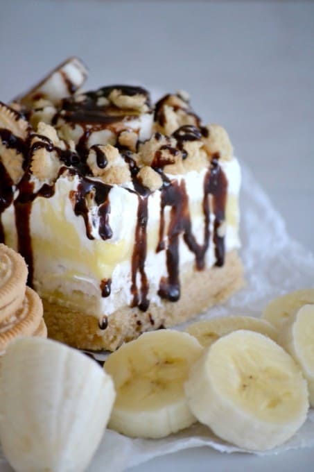 Banana Pudding Dream Bars - 365 Days of Baking