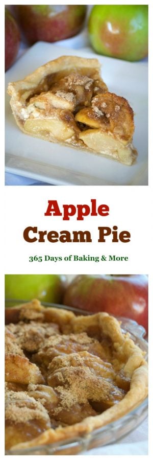 The Easiest Apple Cream Pie!! | 365 Days of Baking and More