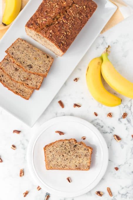 Pecan banana bread