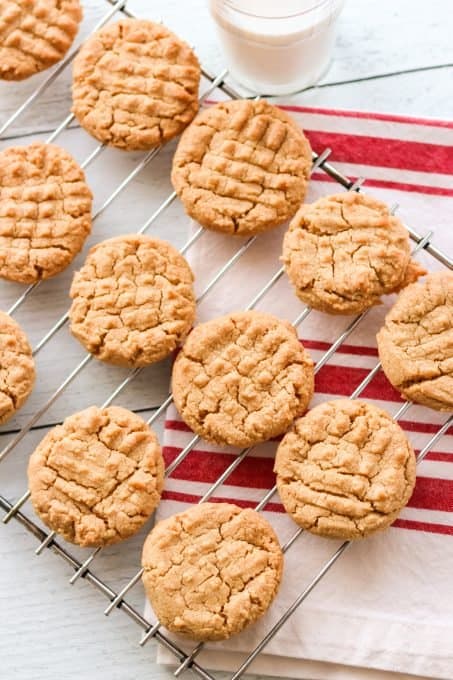 Classic Peanut Butter Cookies.