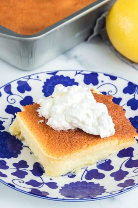 Baked Lemon Pudding.