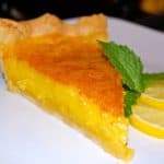 A baked Lemon Chess Pie