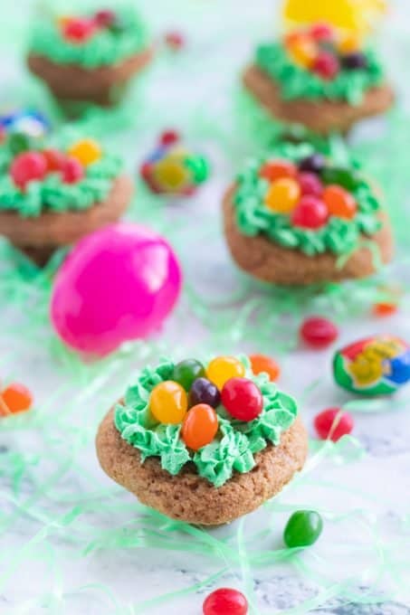 Easter Egg Cookies with a surprise inside.
