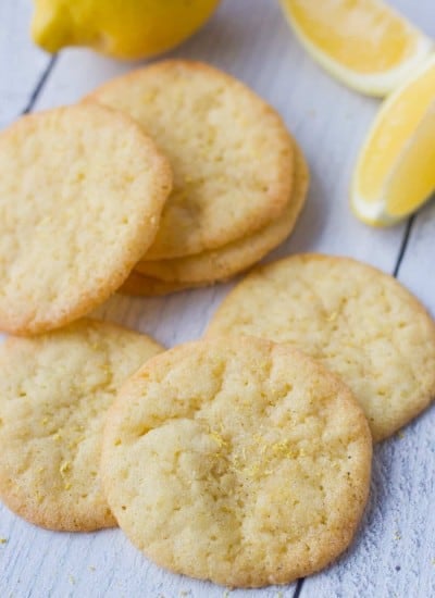 Lemon Sugar Cookies