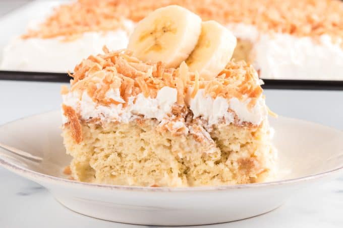 Banana Tres Leches Cake