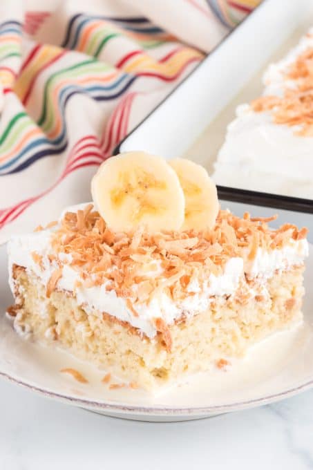 Banana Tres Leches Cake