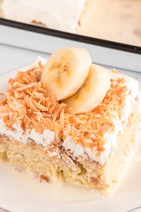 Banana Cake with Cream Cheese Frosting - The Cheese Knees