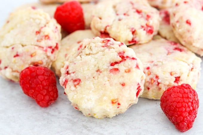 Raspberry Cream Cheese Scones-image