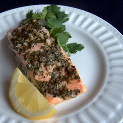 A delicious fish dish, this Basil Baked Salmon is prepped and on your table in less than a half an hour. It makes a delicious and easy weeknight meal!