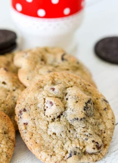Oreos and chocolate chips are a match made in heaven for these Oreo Chocolate Chip Cookies.