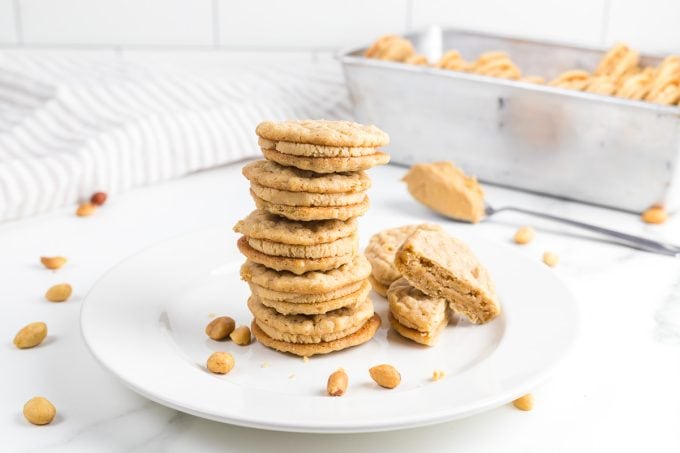 Peanut Butter Sandwich Cookies