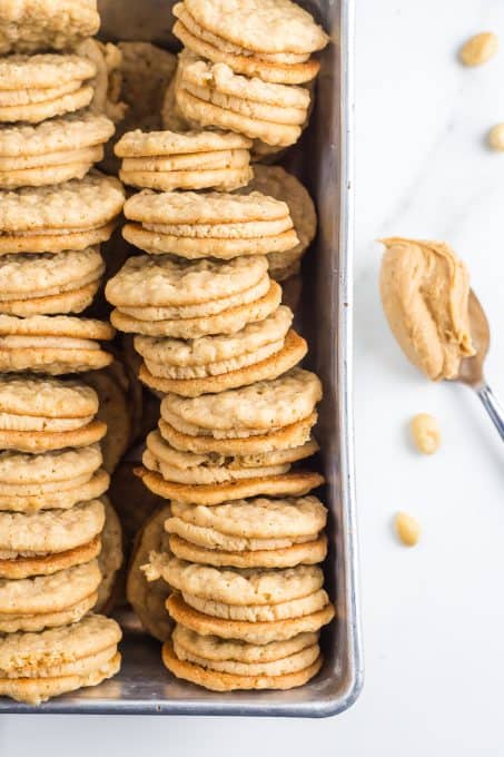 Peanut Butter Sandwich Cookies