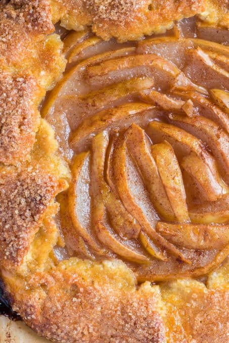 Cinnamon Pear Galette