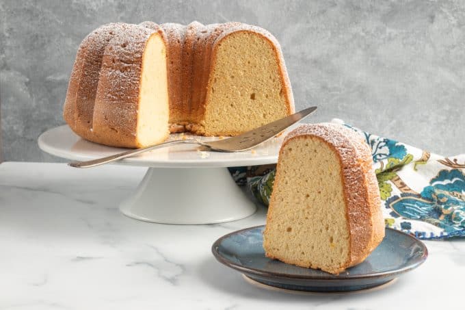 Maple Chiffon Bundt Cake