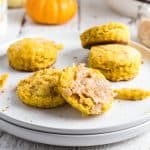 Pumpkin Biscuits with Cinnamon Honey Butter