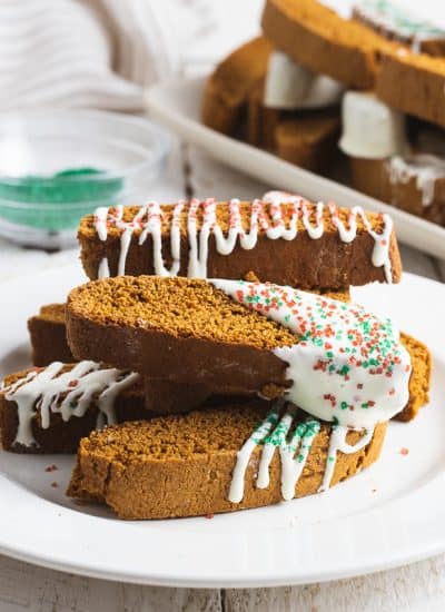 Gingerbread Biscotti