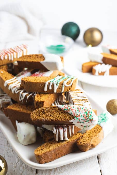 Gingerbread Biscotti