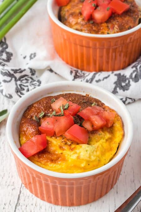 Sage and Ham Baked Eggs