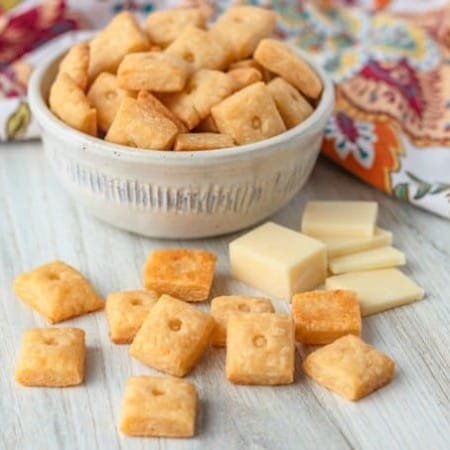 Homemade Cheese Crackers