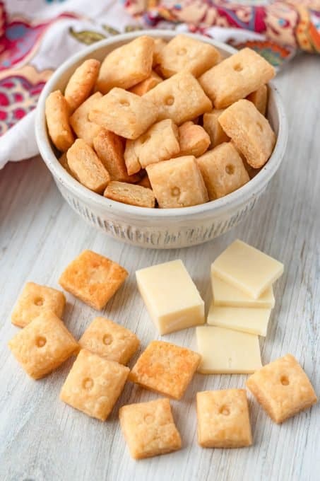 Homemade Cheese Crackers