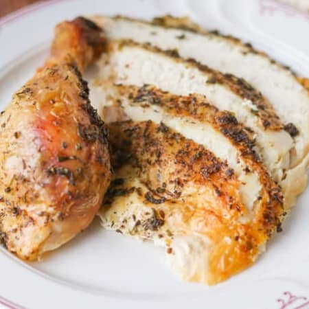 Slices of Roast Chicken.