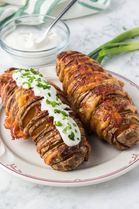 Potatoes with Parmesan cheese.