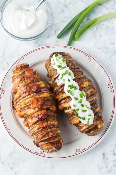 Hasselback Potatoes