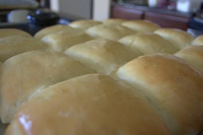 These rolls are SO soft and delicious and remember to slather them with the Cinnamon Honey Butter!