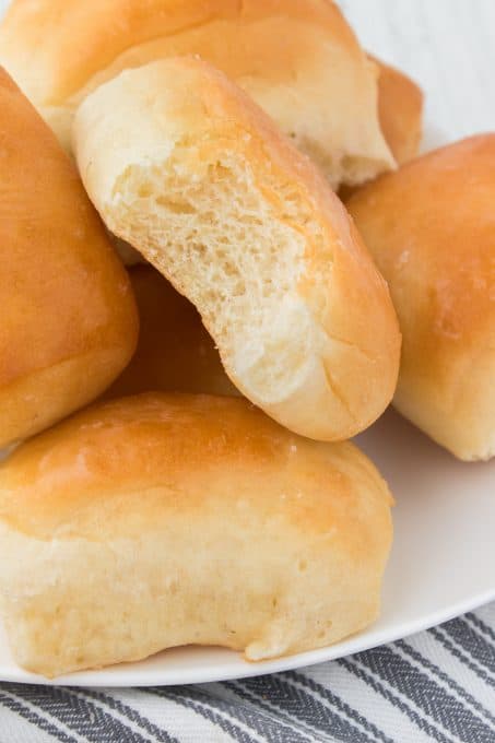 Soft and fluffy Roadhouse Rolls