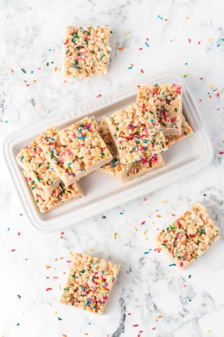 Funfetti Rice Krispies Treats