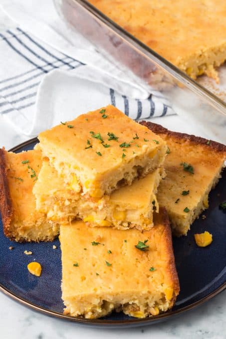 Slices of a special Southern corn bread.