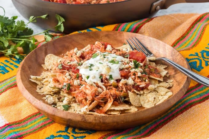 Chicken Chilaquiles