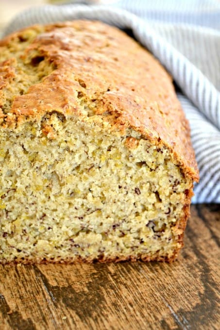 Quinoa Banana bread - it's extra special and healthier with the addition of quinoa. Start your morning with some comfort food with an extra umph!