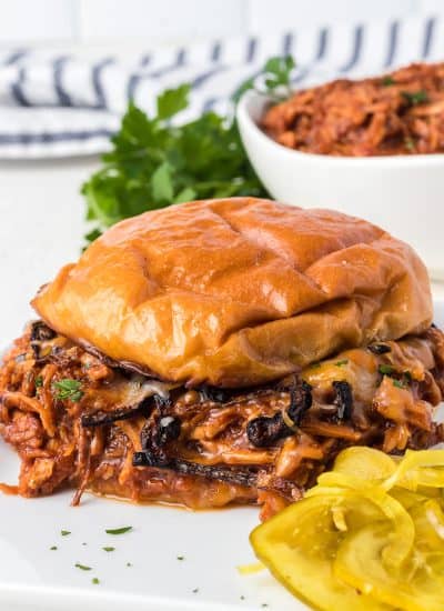 Shredded Chicken Sandwich