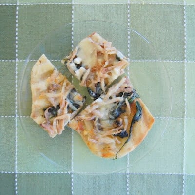 Grilled Spinach Feta And Chicken Pizza 365 Days Of Baking