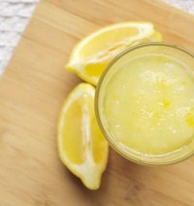 Frozen Lemonade - that summertime staple, lemonade, frozen to make for an extra-special drink!