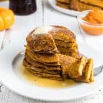 Whole Wheat Pumpkin Pancakes