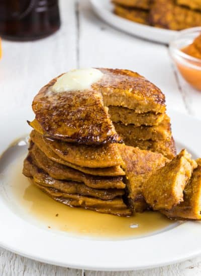 Whole Wheat Pumpkin Pancakes