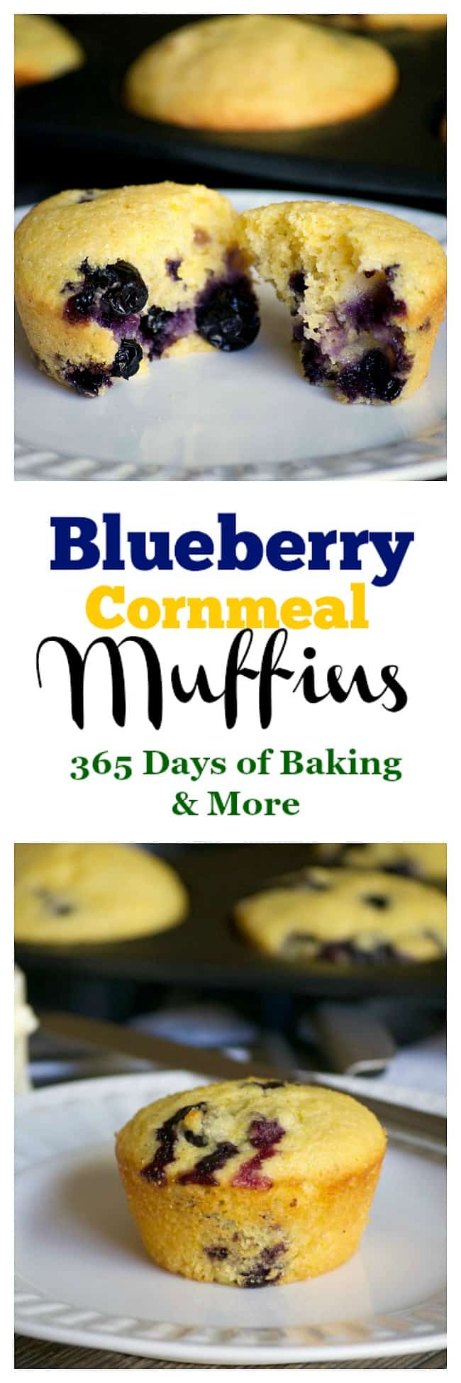 Blueberry Cornmeal Muffins are the corn muffins you love with the great addition of plump delicious blueberries. Add something new to your breakfast table!