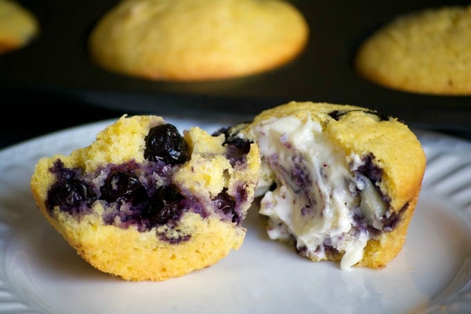 Blueberry Cornmeal Muffins are the corn muffins you love with the great addition of plump delicious blueberries. Add something new to your breakfast table!