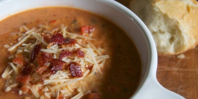 creamy tomato basil soup