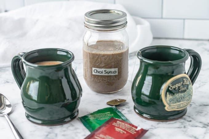 Homemade Chai Tea Syrup-image