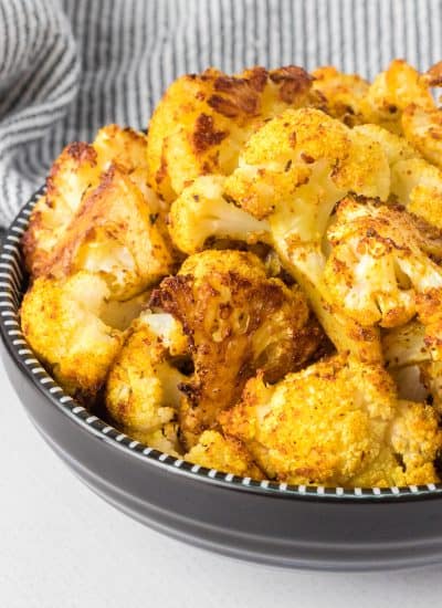 Roasted Curry Cajun Cauliflower