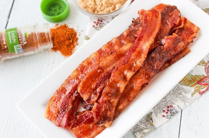 Cajun Sugared Bacon