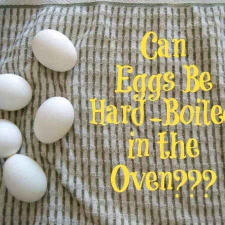 Hard-Boiled Eggs in the Oven? Yes, you can! It's easy!