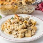 Sausage Alfredo Rigatoni