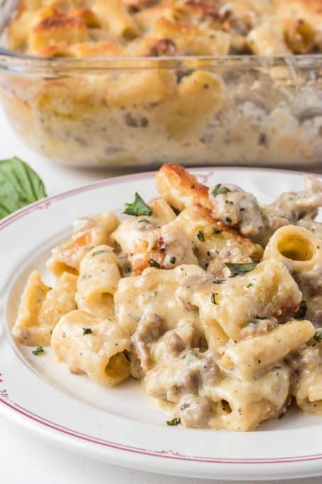 Sausage Alfredo