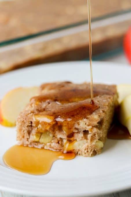 Baked Apple Cinnamon Pancake