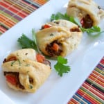 The great taste of a taco in a bite-sized morsel - it's a Taco Pocket!