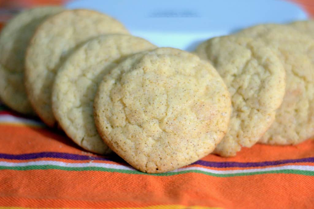The classic Snickerdoodle Cookie with the great taste of Chai.